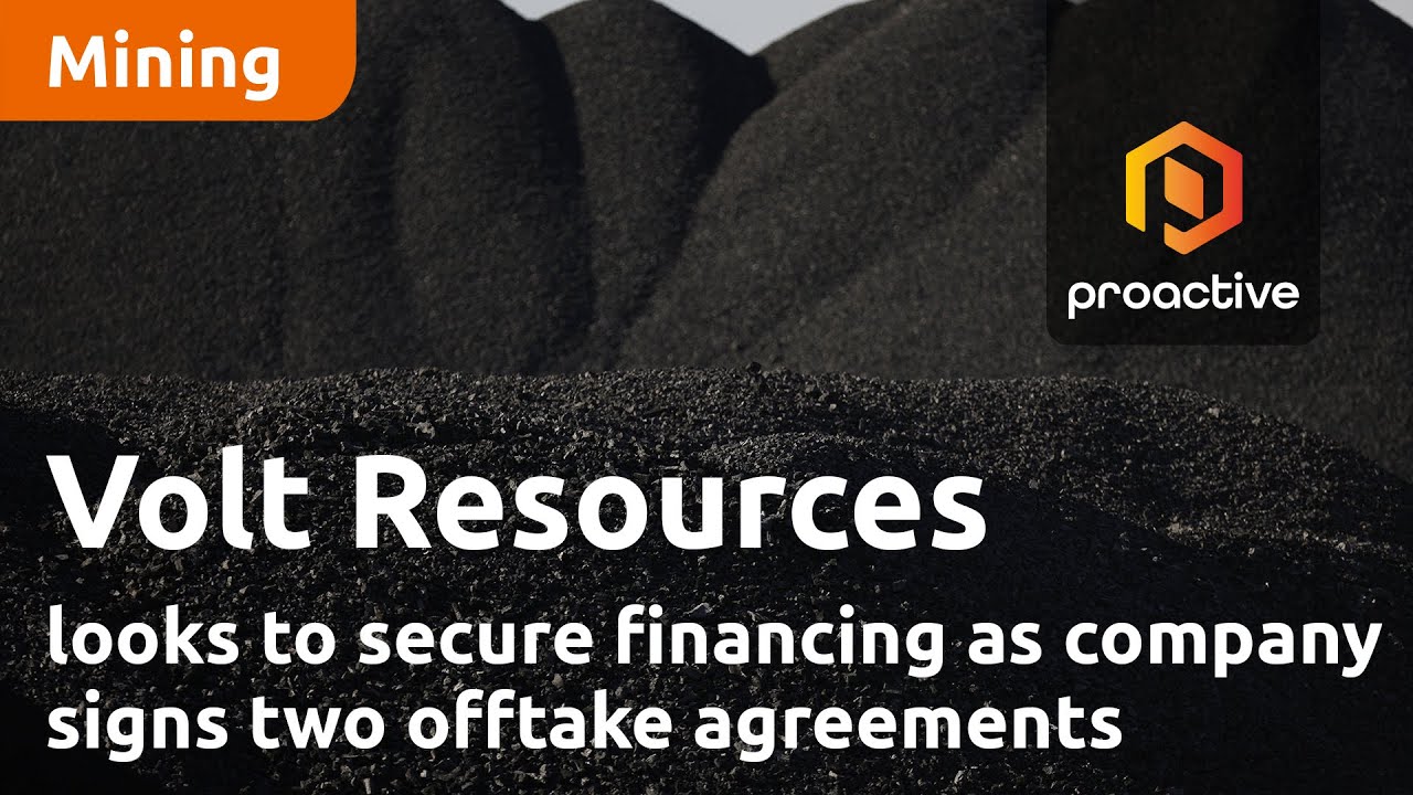 Volt Resources looks to secure financing for Bunyu project as company signs two offtake agreements