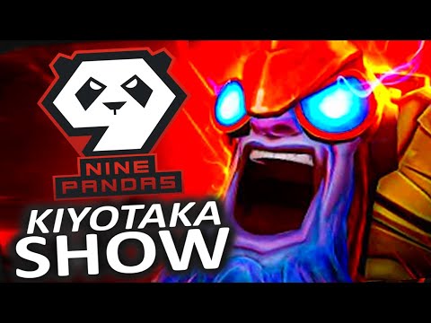 KIYOTAKA IS THE NEXT LEVEL TINKER TUNDRA VS 9PANDAS | DOTA 2 7.33 | KIYOTA TINKER.