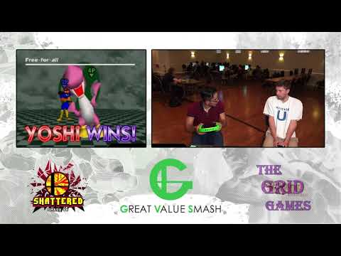 Smash 64: Slick (Captain Falcon) V Fireblaster (Yoshi) - Shattered 169 Tournament SSB64
