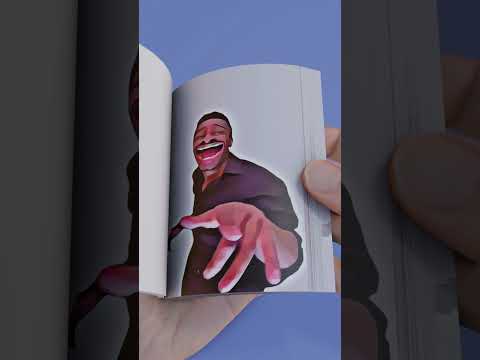 That One Guy - Wednesday Dance to Dom Dom Yes Yes Animation Flipbook #Shorts