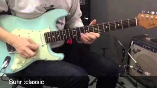 Video thumbnail for Test !!Suhr classic vs  suhr scott henderson sig -oat sarttra by Oat Sarttra