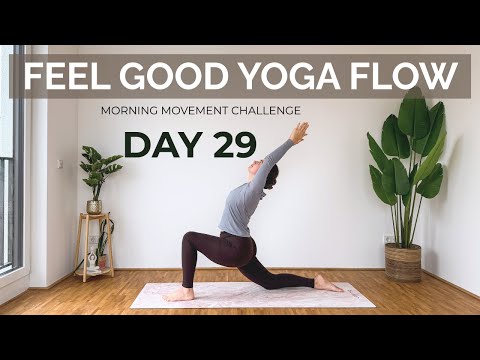 Day 29 – 10 Min Feel Good Yoga Flow | Full Body Morning Yoga