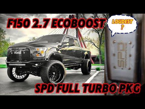 Loud Turbo Whistle 2.7L Ecoboost F-150 with SPD Performance exhaust - Loudest for 2.7??