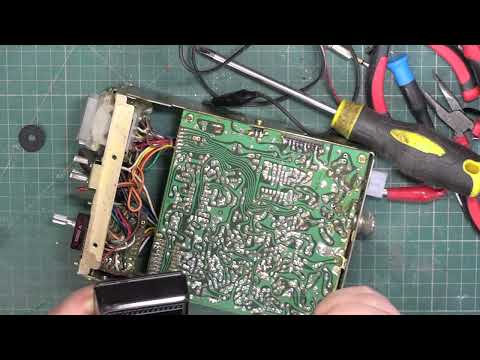 Commtron CB40F CB27/81 Uk FM CB radio - Extensive repair Pt2  of 2