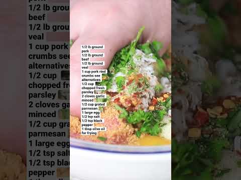 Low Carb Meatballs | Gluten Free Meatballs #lowcarbrecipe #meatballs #glutenfree