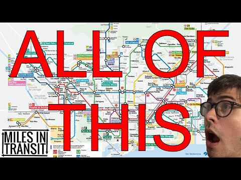 I Rode EVERY Metro Line in Barcelona