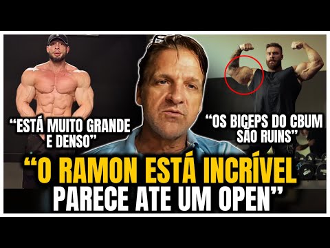 ACETO DET0NA BICEPS DO CBUM E DIZ QUE RAMON ESTÁ GIGANTE E VAI VENCER