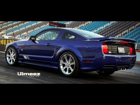 SUPERCHARGED s281 SALEEN MUSTANG RUNS 12.50@113.71 AT RT66 TEST N TUNE