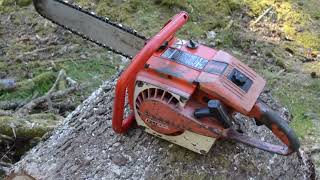 Testing Some Semi Big Vintage Saws  Part 2 Jobu L 86 & Homelite XL 800
