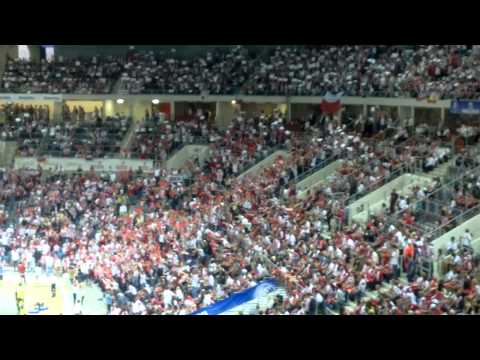 Liga Światowa 2014 : POLSKA vs Brazylia 3:1  ( meksykańska fala )