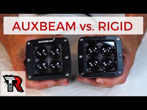Auxbeam vs. Rigid Industries - LED Light Comparison