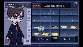 How to make Harry potter in gacha club