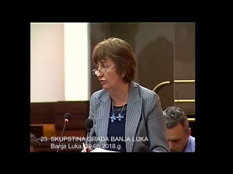 23.SKUPSTINA GRADA BANJA LUKA, 30.05.2018. II DIO