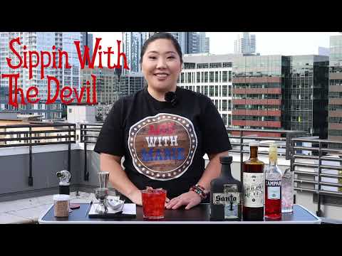 Sippin with the Devil | Spooky Halloween Drink