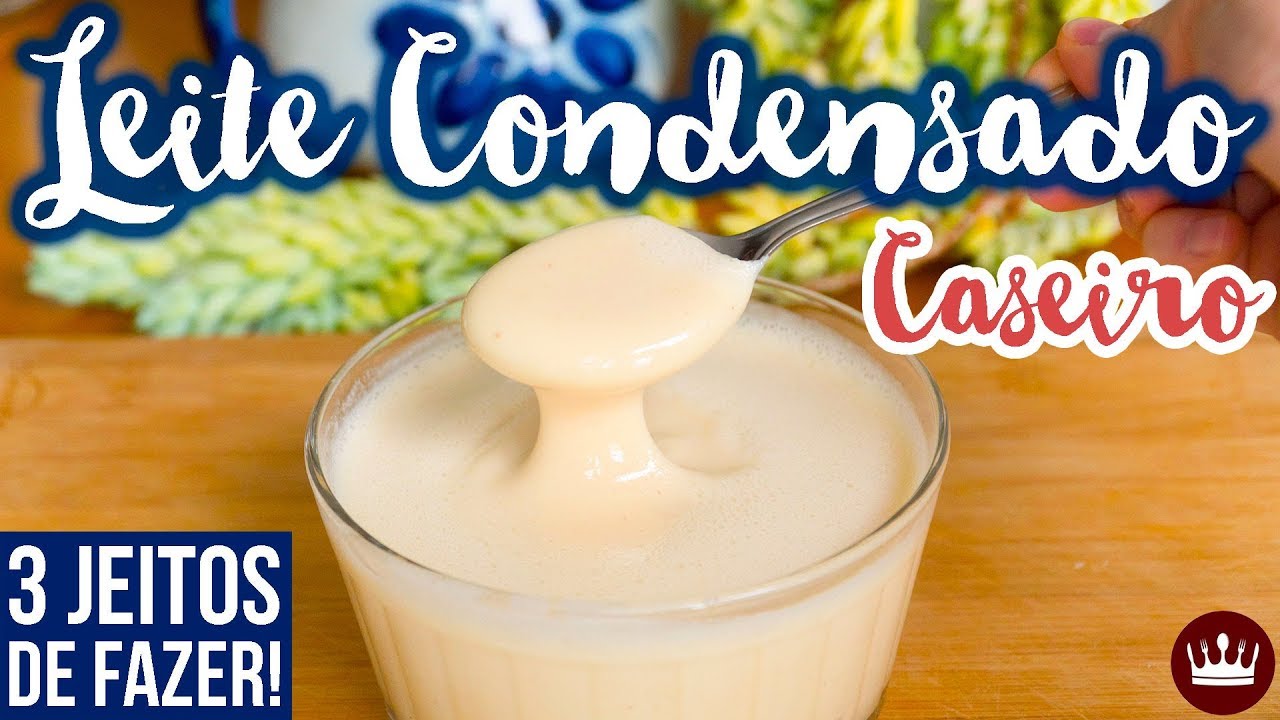COMO FAZER LEITE CONDENSADO CASEIRO (3 TIPOS) - Part. Alex Granig: Cozinha do Bom Gosto - Gabi Rossi