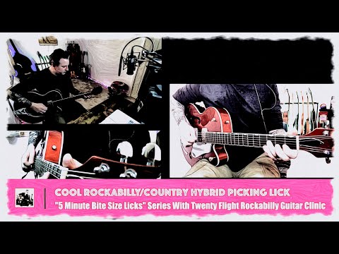 Rockabilly Hybrid Picking Lesson (Bite Size Licks #2) #briansetzer #gretsch