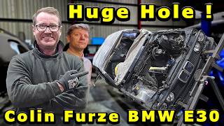 Huge Hole In Colin Furze BMW E30