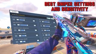 BEST Settings And Sensitivity For Sniper Mains In Codm (Phone And Ipad Reveal)