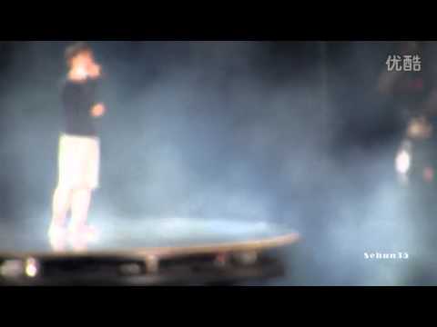 [sehun35] 140613 EXO The Lost Planet in Wuhan Rehearsal - D.O. solo