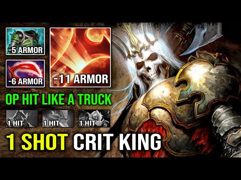 1 SHOT KING IS BACK -11 Armor Reduct AC Desolator Wraith King Brutal Deleted Anyone Dota 2