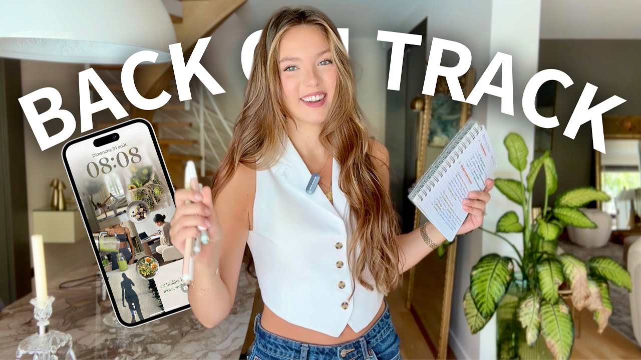 BACK ON TRACK | Organisation, Repas, VisionBoard... | SleepingBeauty