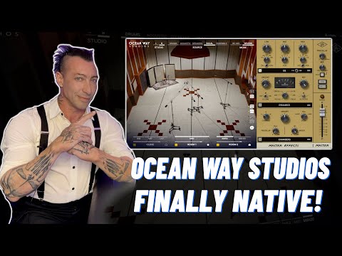 NEW UAD Ocean Way Studios Finally NATIVE!  [No Hardware Needed]