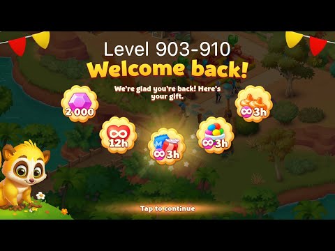Gameplay Wildscapes Level 903-910
