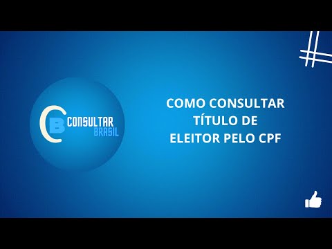 Vídeo: Consulta Título de Eleitor pelo CPF: dúvidas