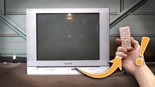 Scrapping a CRT TV for Copper and Pouring an Ingot!