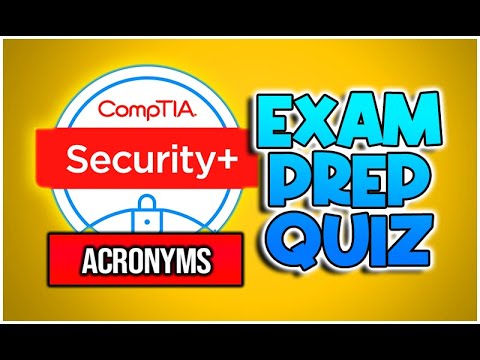 SECURITY+ EXAM PREP - Acronyms - CompTIA SY0-701 (Practice Test)