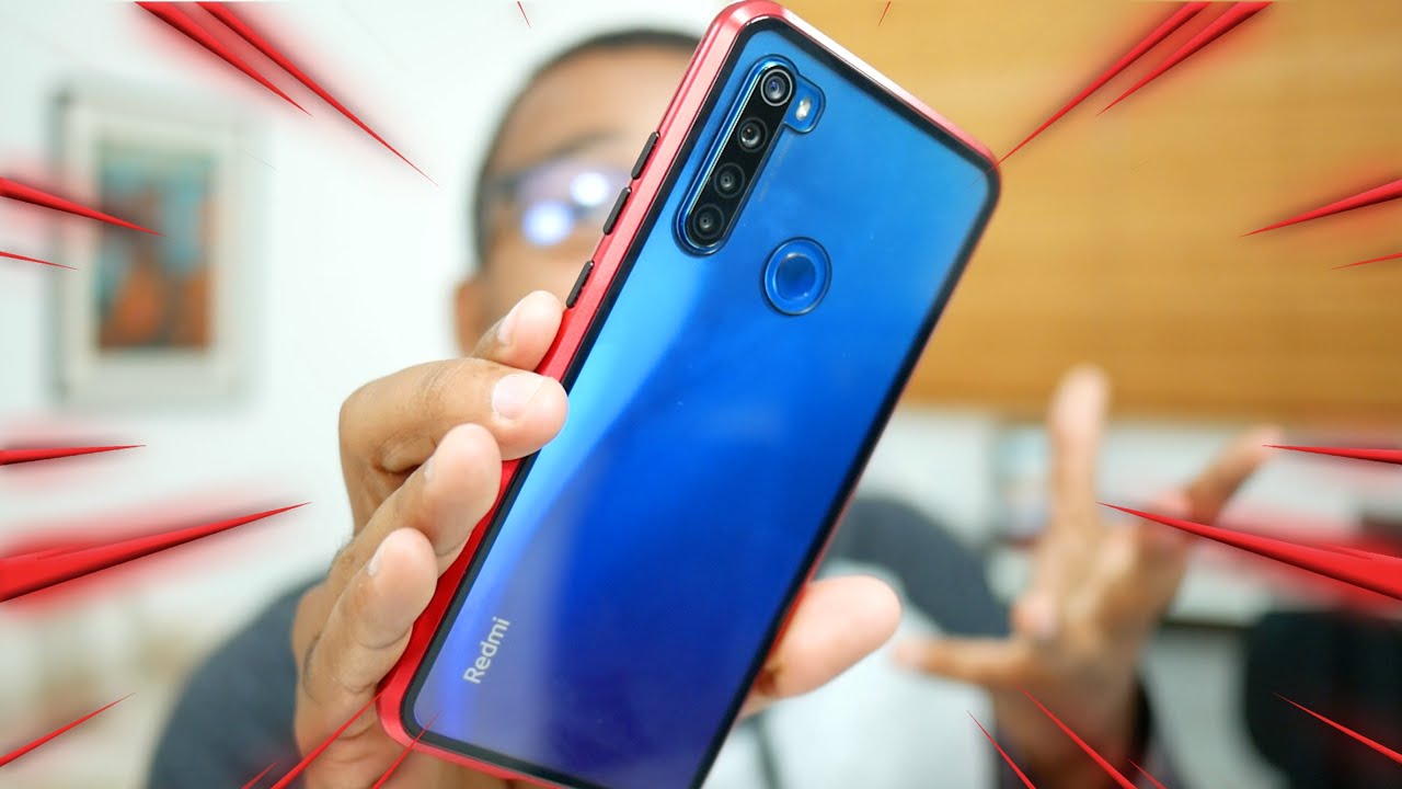 Caramba! Olha só como fica o REDMI NOTE 8 com a case 360º