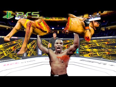 UFC4 Bruce Lee vs. Mike Tyson EA Sports UFC 4