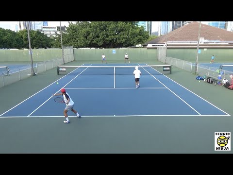 A. Labrunie/Seric vs. Huynh/Yamamoto R4 HIGHLIGHTS - UTR Flex League Hawaii (Nov) 2020