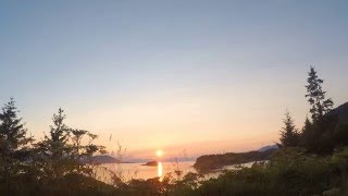 Tee Harbor Sunset Timelapse - Juneau, AK