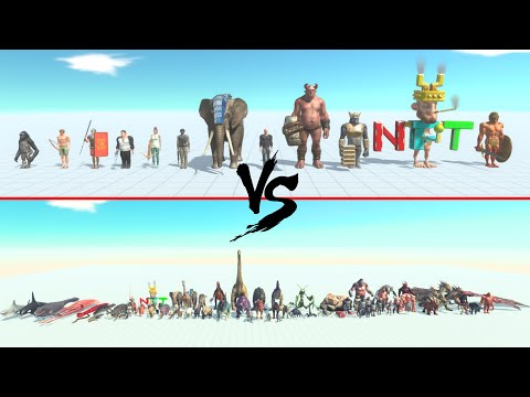 Ranged Units Team Vs All Units ARBS | Animal Revolt Battle Simulator