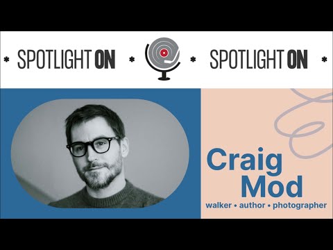 Craig Mod: The Renaissance Man of Tech and Storytelling