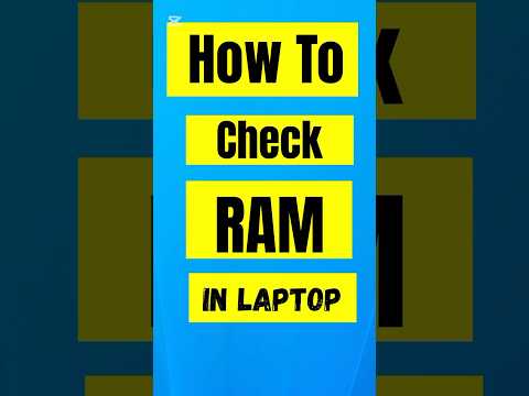 How to Check RAM Size and Speed on Your PC or Laptop Window 10