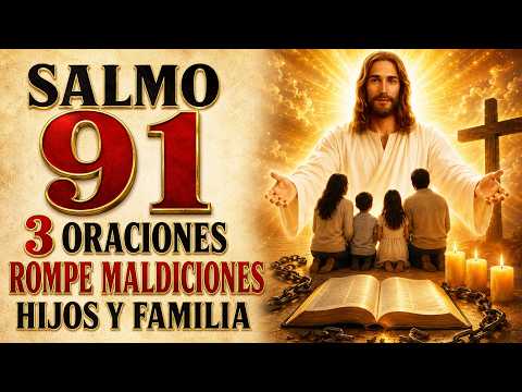SALMO 91 Y 3 ORACIÓNS PARA HIJOS Y FAMILIA TO BREAK MALDICIONES