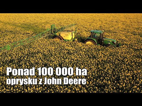 Ponad 100 000 ha oprysku z John Deere w gosp. Spichlerz Jaskóły