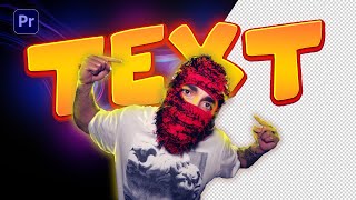 EASY Text Behind Person in Premiere Pro | Pro Editing Tips!