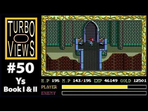 "Ys Book 1 and 2"  -  Turbo Views 50 (TurboGrafx-16 / Duo game REVIEW!)
