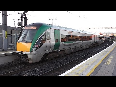 IE 22000 Class ICR Train number 22247 - Connolly Station, Dublin