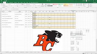 How to put an NFL/NBA/NHL/MLB Schedule into Excel