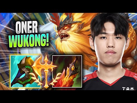 ONER IS SO GOOD WITH WUKONG! - T1 Oner Plays Wukong JUNGLE vs Lee Sin! | Season 2022