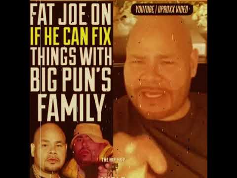 Fat Joe takes back dissing Big Pun’s Son Chris Rivers saying “He Raps Apparently” BDB broke story.