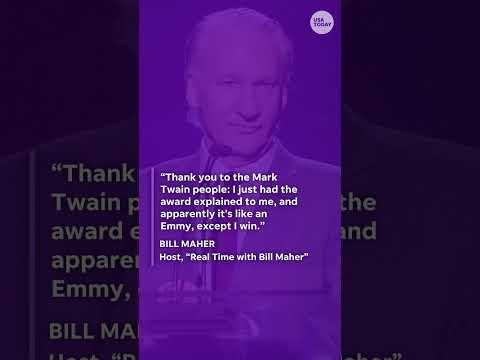 Bill Maher selected for Mark Twain Prize weeks after Trump tiff