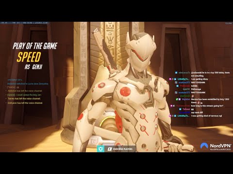 Overwatch Fastest Genji God Necros Popped Off With 40 Elims -POTG-