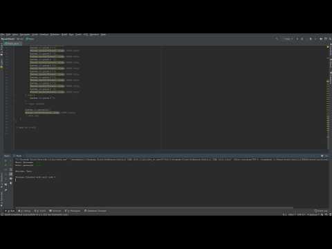 Using IntelliJ for Single User Login in Console (Java)