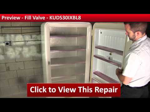 KitchenAid Dishwasher - Unit Will Not Fill With Water - Fill Valve Repair and Diagnostic