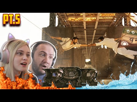 RRR Bridge Scene Reaction | Title Entry Scene | RRR Movie Reaction 5 | RRR | Producer Reacts